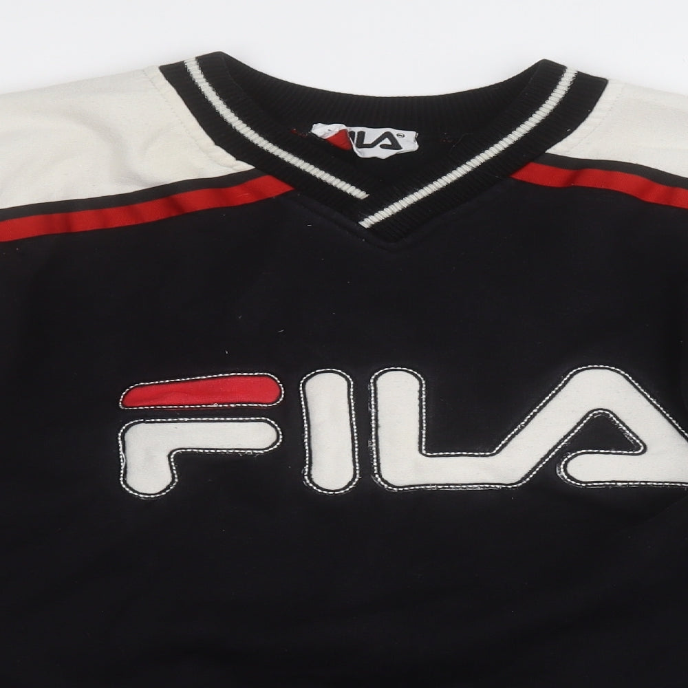 FILA Mens Multicoloured  Cotton Pullover Sweatshirt Size XL