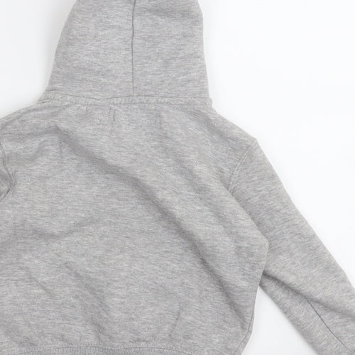 Malaika Girls Grey   Jacket    Zip