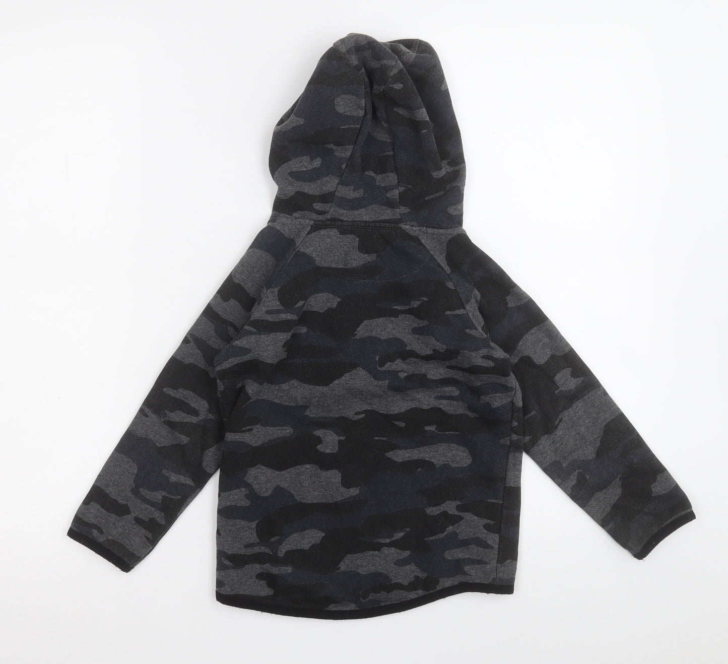 Primark Boys Grey Camouflage  Jacket  Size 5-6 Years  Zip
