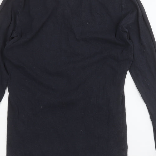 NEXT Womens Grey Round Neck  Cotton Pullover Jumper Size L