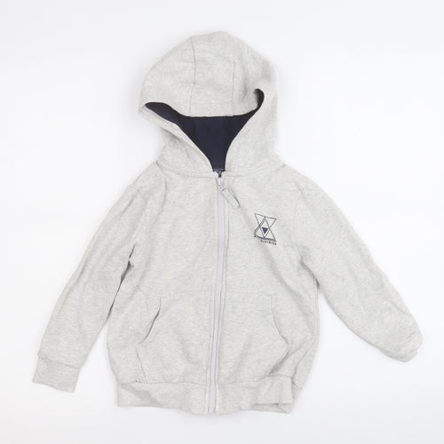 NEXT Boys Grey   Jacket  Size 6 Years  Zip