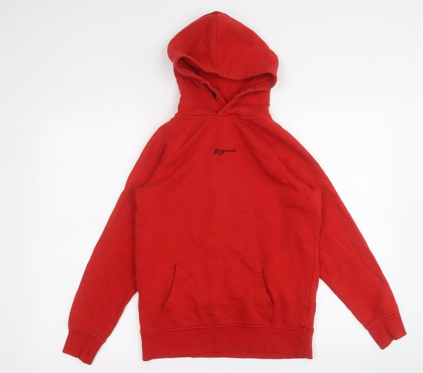 George Boys Red  Cotton Pullover Hoodie Size 11-12 Years   - Beyond