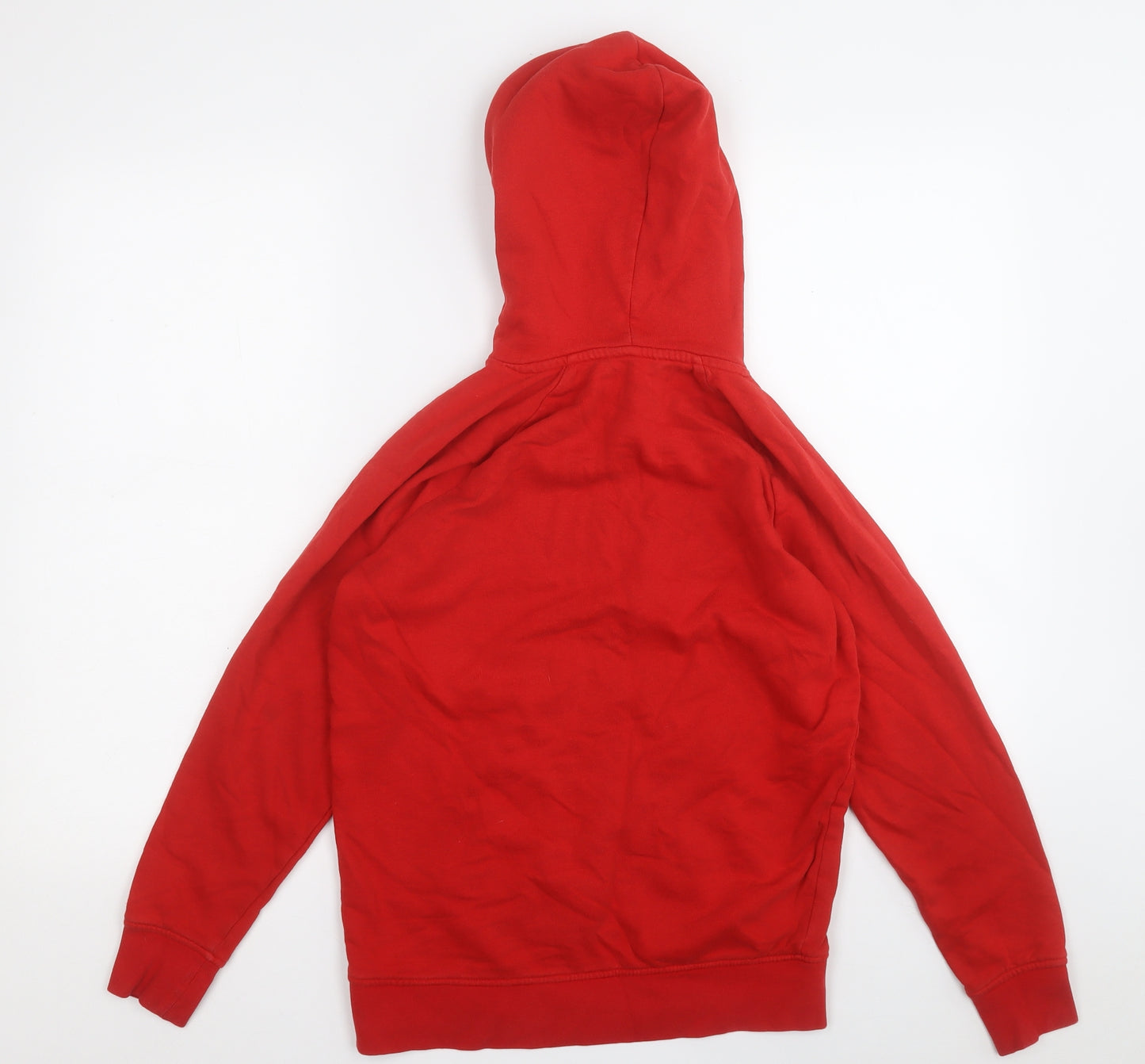 George Boys Red  Cotton Pullover Hoodie Size 11-12 Years   - Beyond