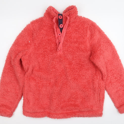 Peacocks Womens Red   Jacket  Size 14  Hook & Eye