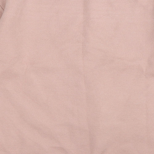 Primark Womens Pink Round Neck  Polyester Pullover Jumper Size 2XS