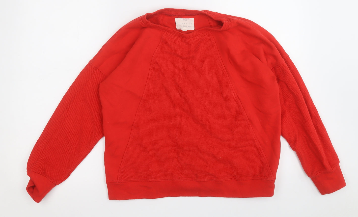 NEXT Mens Red  Cotton Pullover Sweatshirt Size M