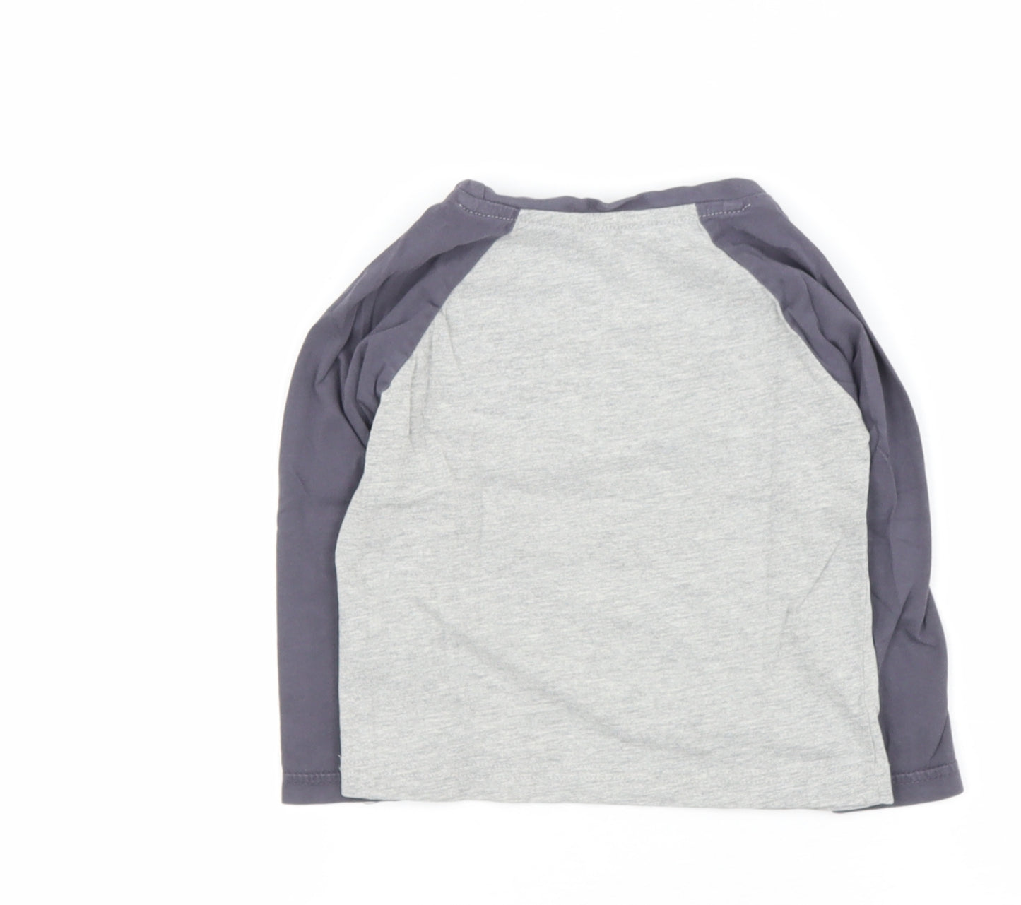 George  Grey  Cotton Basic T-Shirt Size 12 Months Round Neck  - HERO