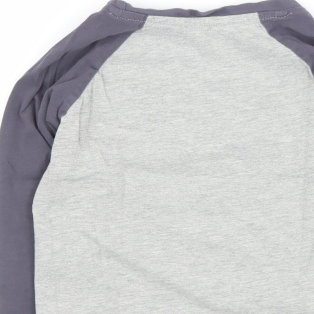 George  Grey  Cotton Basic T-Shirt Size 12 Months Round Neck  - HERO
