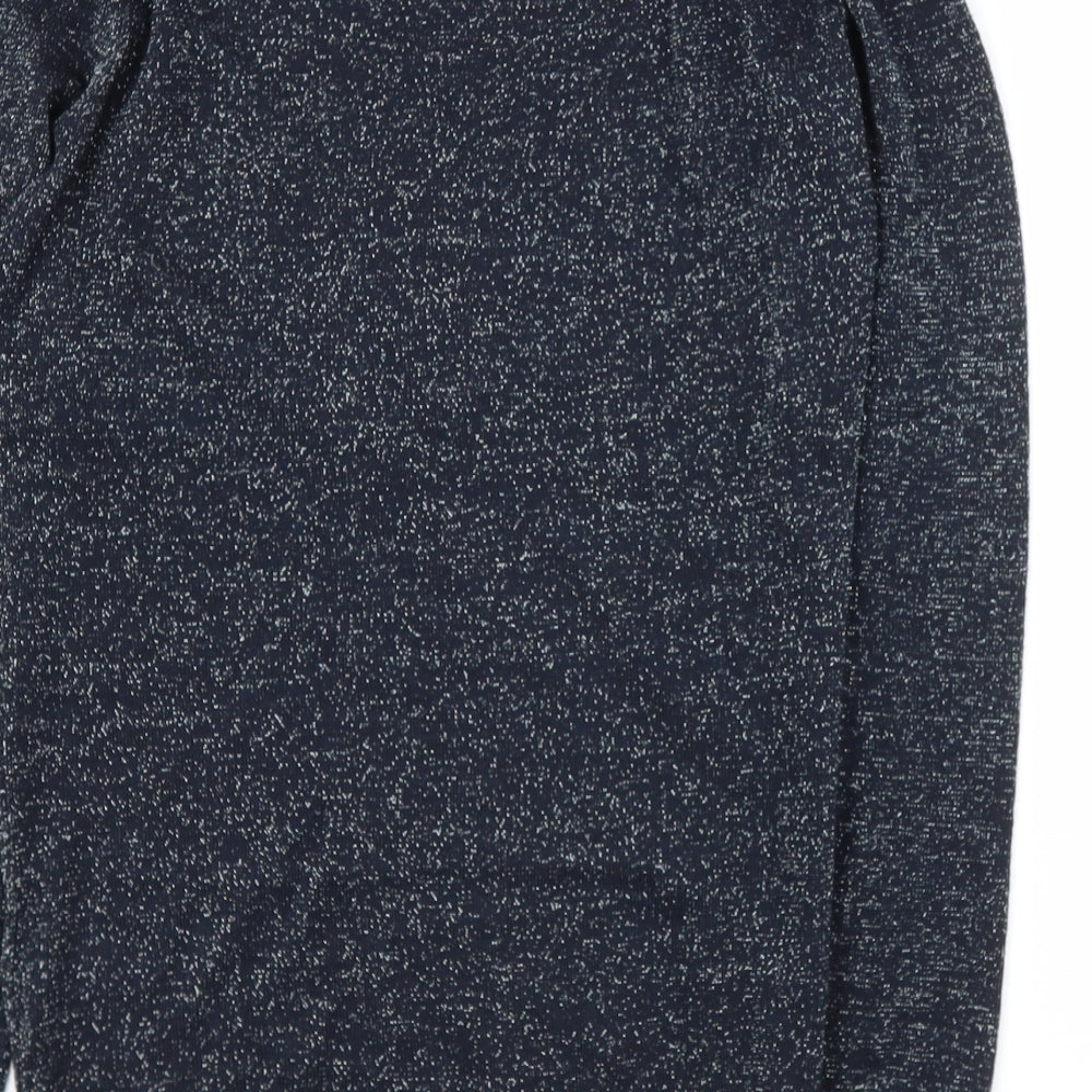 Atmosphere Womens Blue Round Neck  Viscose Pullover Jumper Size 8