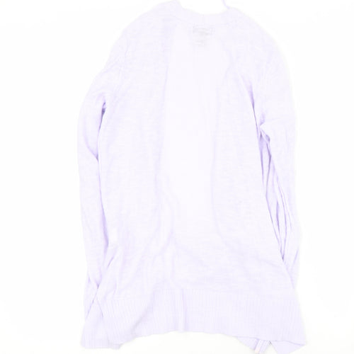 Gap Womens Pink V-Neck  Cotton Cardigan Jumper Size S