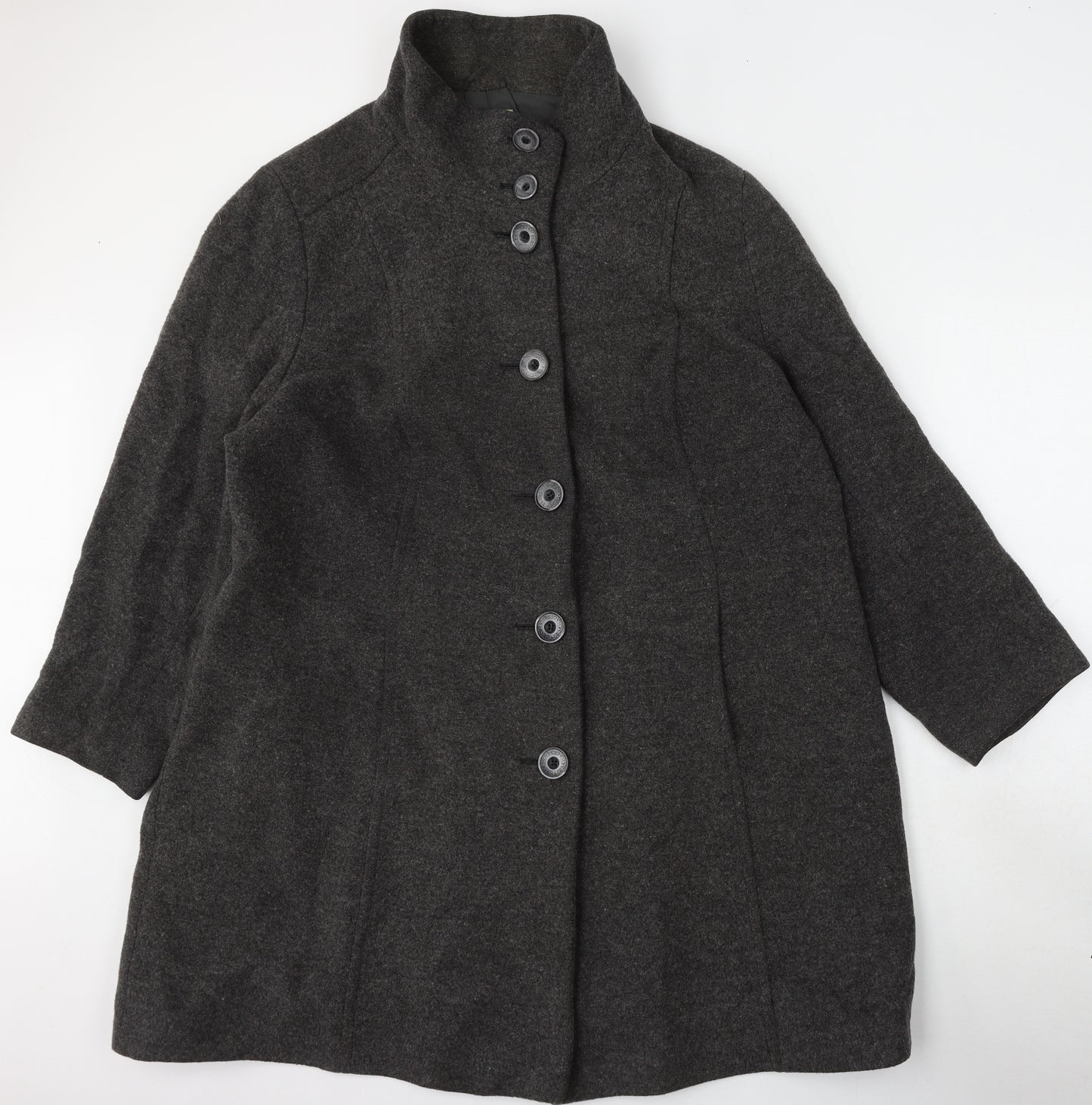 Marks and Spencer Womens Grey   Jacket  Size 26  Button
