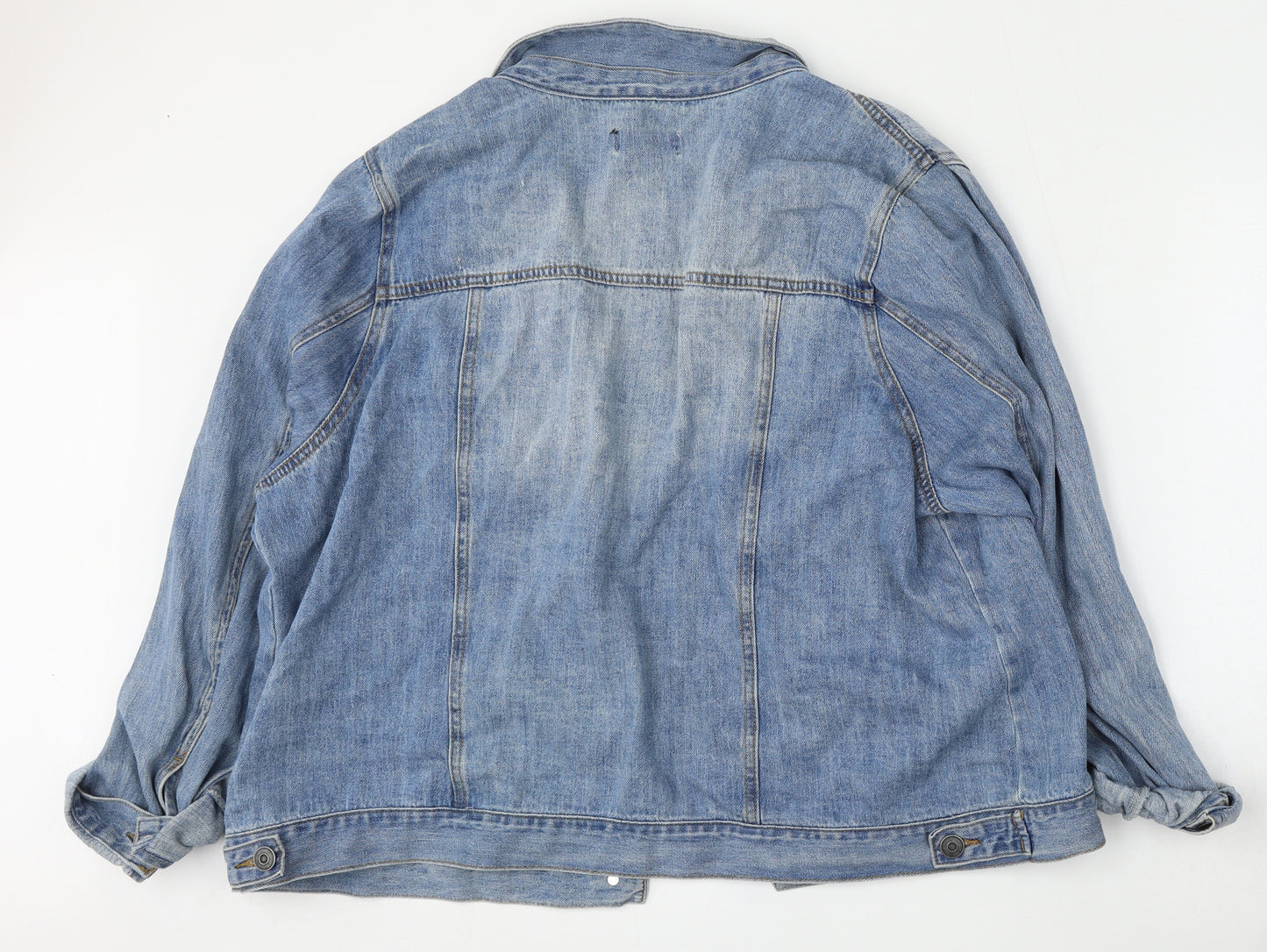 FOREVER 21 Womens Blue   Jacket  Size 24  Button