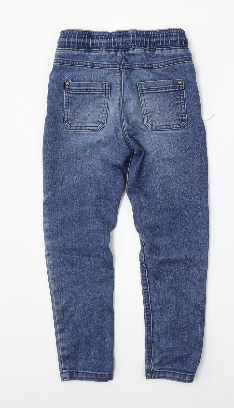 George Boys Blue  Cotton Jegging Jeans Size 5-6 Years  Regular
