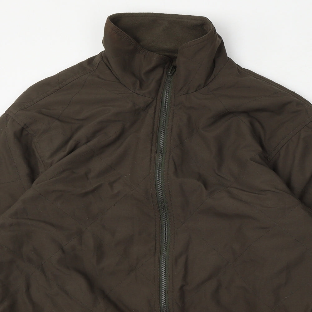 Sasta Mens Green   Jacket  Size M  Zip - Reversible