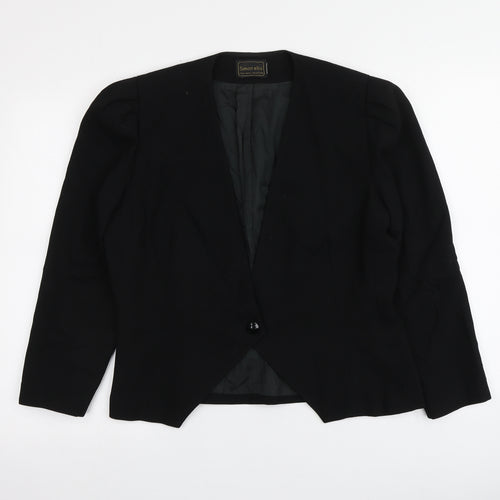 Simon Ellis Womens Black   Jacket  Size 8