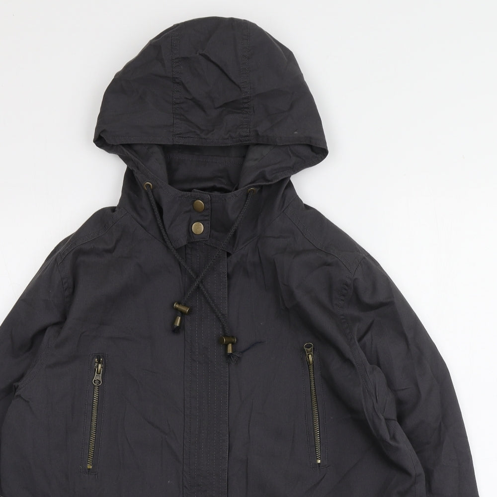 Bongo Womens Grey   Parka Jacket Size L