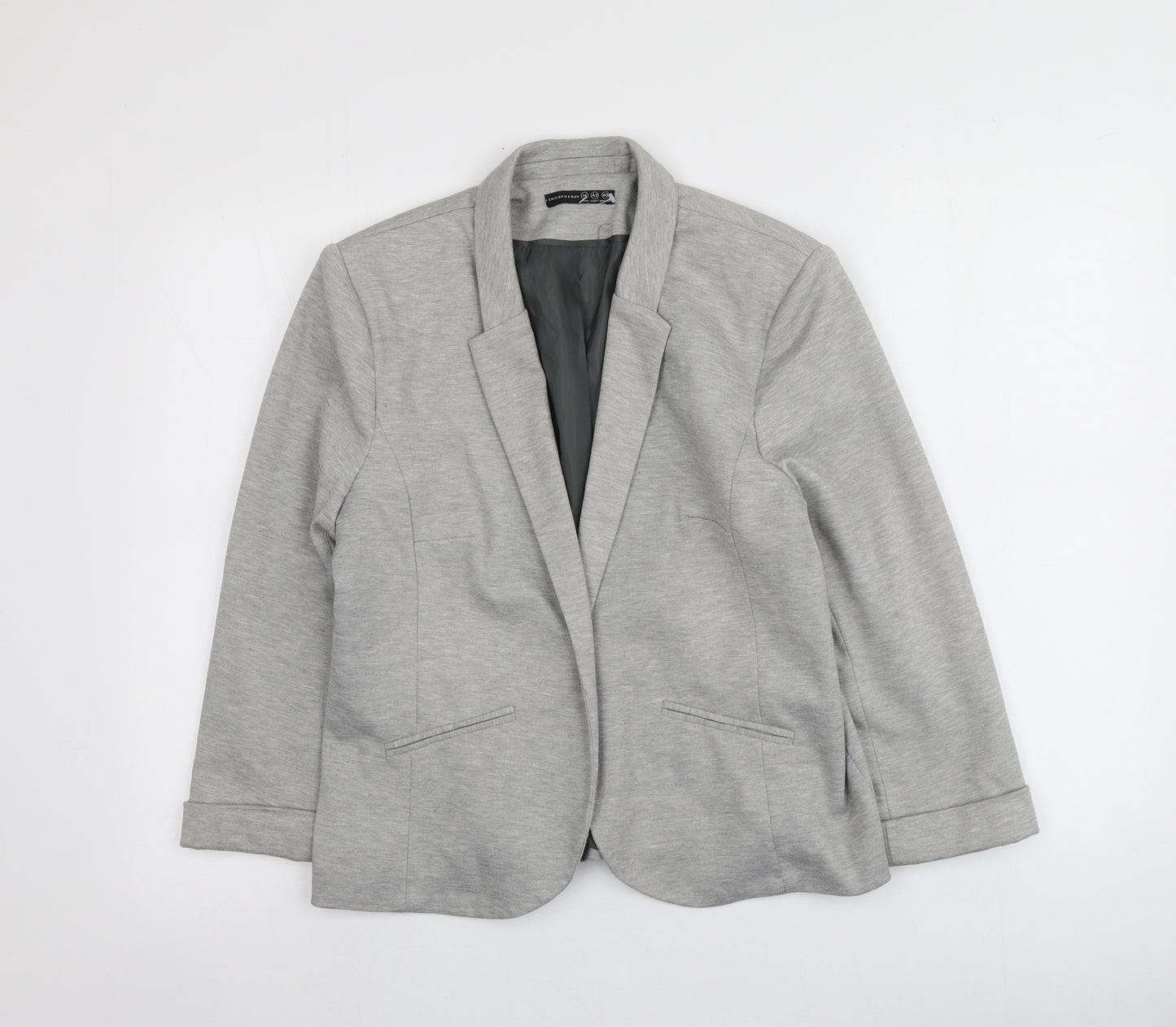 Atmosphere Womens Grey   Jacket  Size 14