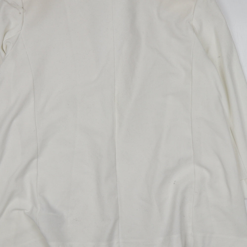 M&S Womens Ivory   Jacket  Size 16