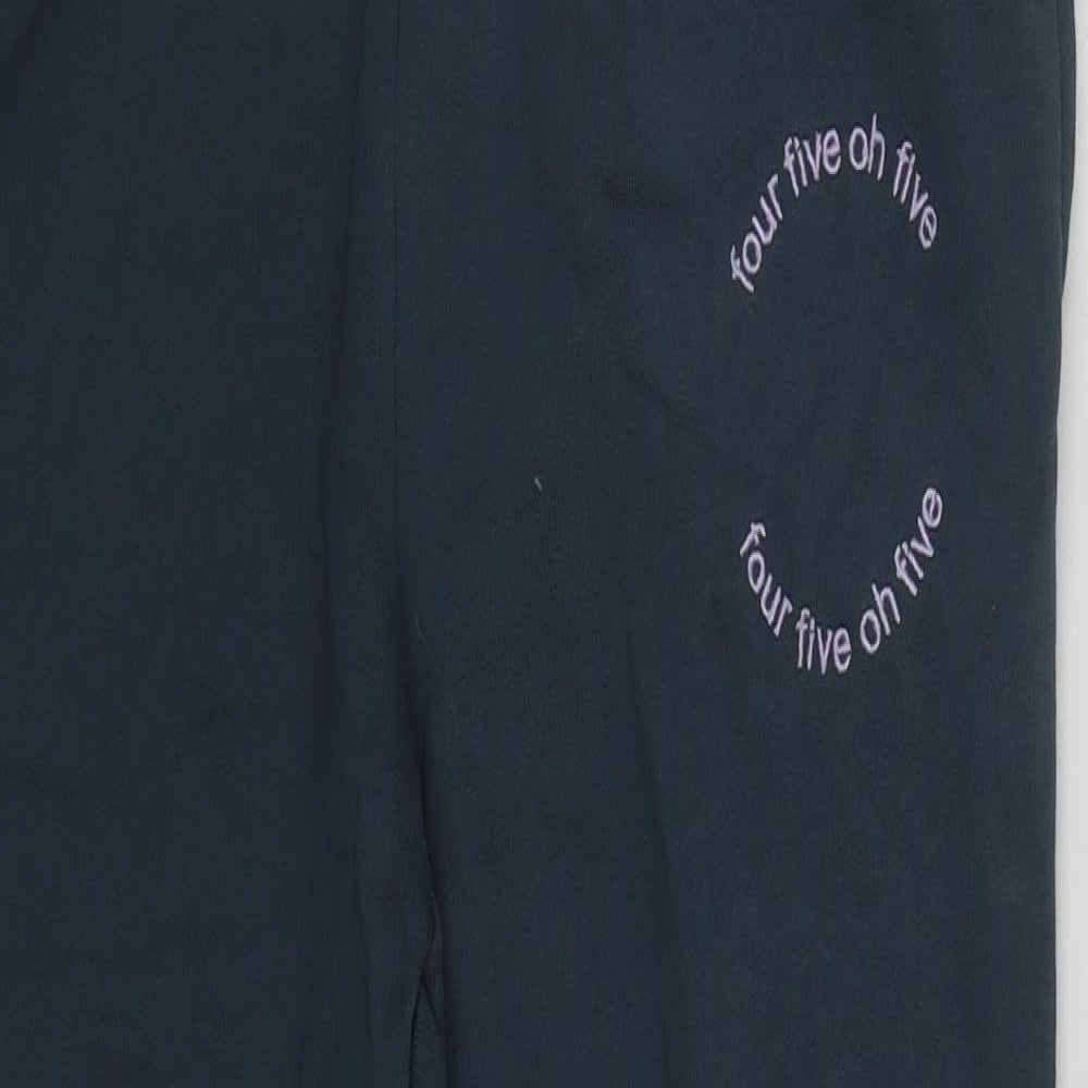 ASOS Womens Grey  Cotton Jogger Trousers Size 8 L25 in Regular Drawstring