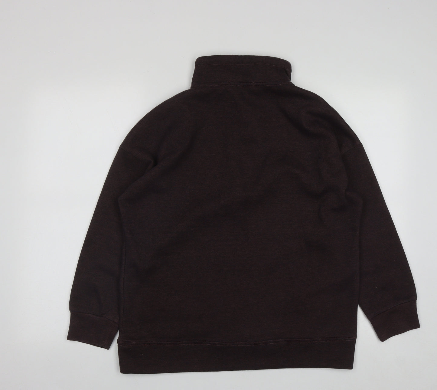 Primark Womens Red  Polyester Pullover Sweatshirt Size XS  Zip