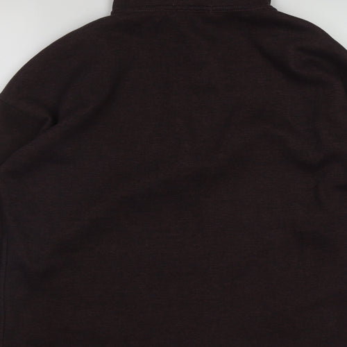 Primark Womens Red  Polyester Pullover Sweatshirt Size XS  Zip