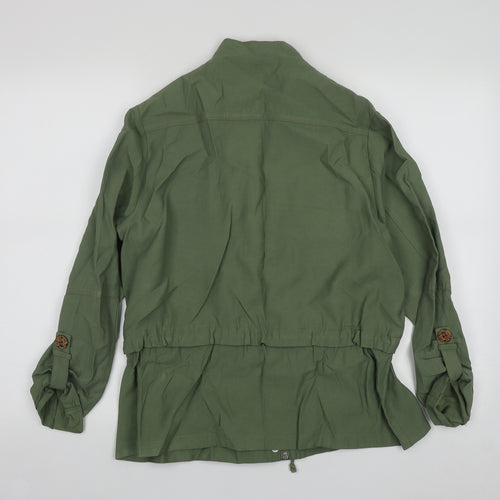 Matalan Womens Green   Jacket  Size 16  Zip