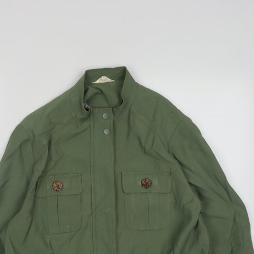 Matalan Womens Green   Jacket  Size 16  Zip