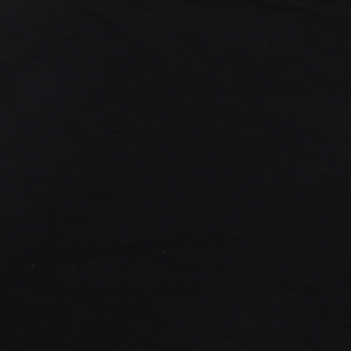 H&M Womens Black  Cotton Pullover Sweatshirt Size M