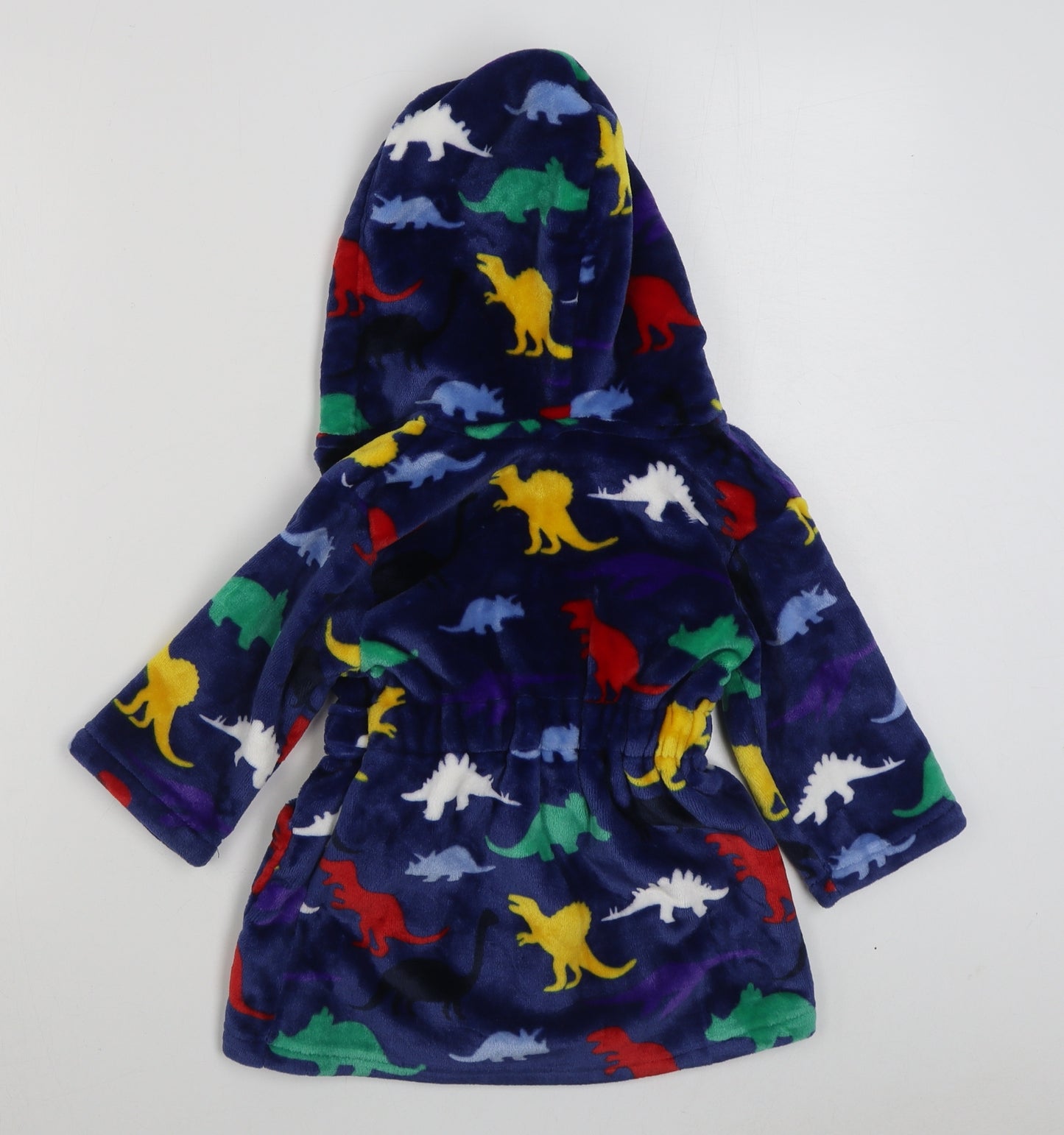 Nutmeg Baby Multicoloured Geometric Polyester Kimono Gown Size 18-24 Months  Tie