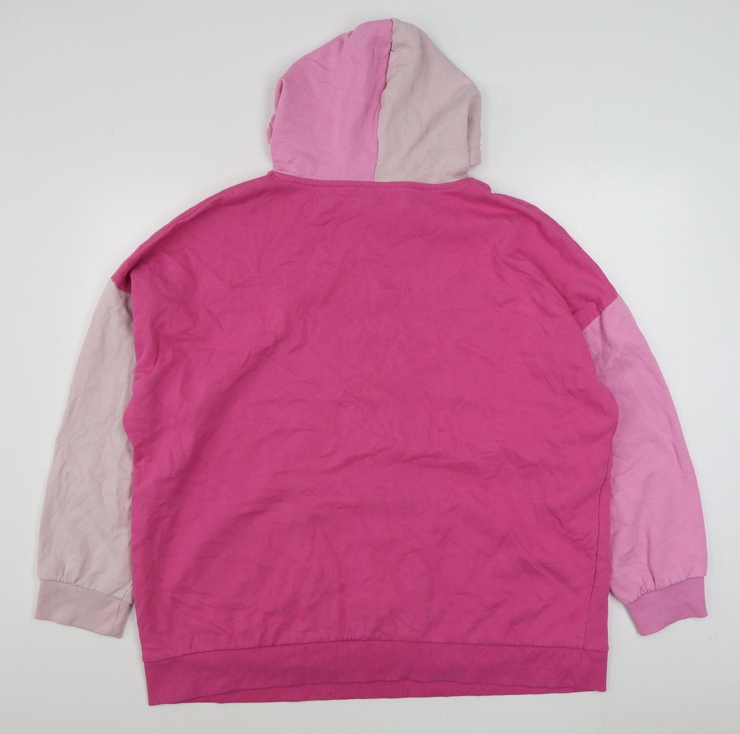 George Womens Pink  Cotton Pullover Hoodie Size 22  Pullover - Cancer Research UK