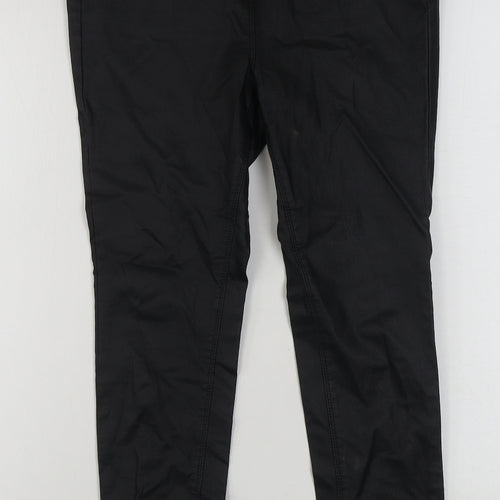 NEXT Womens Black  Viscose Jegging Jeans Size 14 L25 in Regular