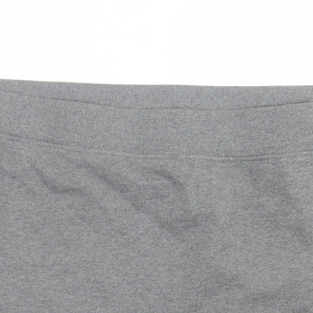 Primark Womens Grey  Cotton A-Line Skirt Size XL