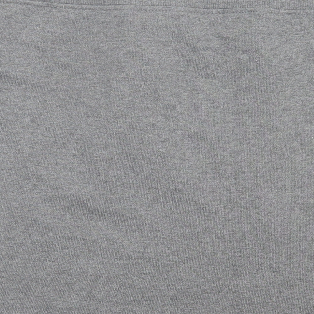 Primark Womens Grey  Cotton A-Line Skirt Size XL
