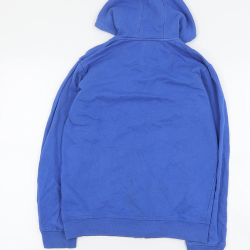 Firetrap Boys Blue  Cotton Full Zip Hoodie Size 12-13 Years  Zip