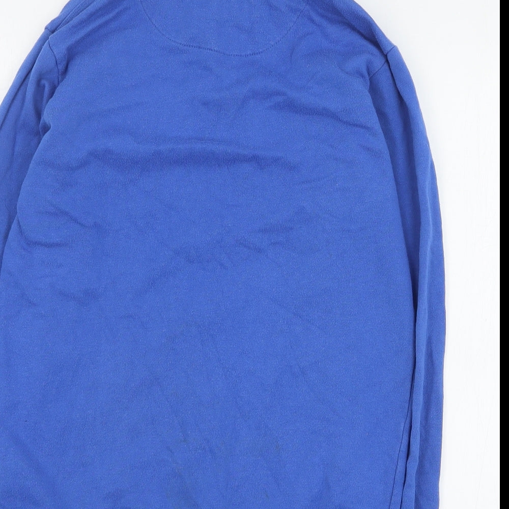 Firetrap Boys Blue  Cotton Full Zip Hoodie Size 12-13 Years  Zip