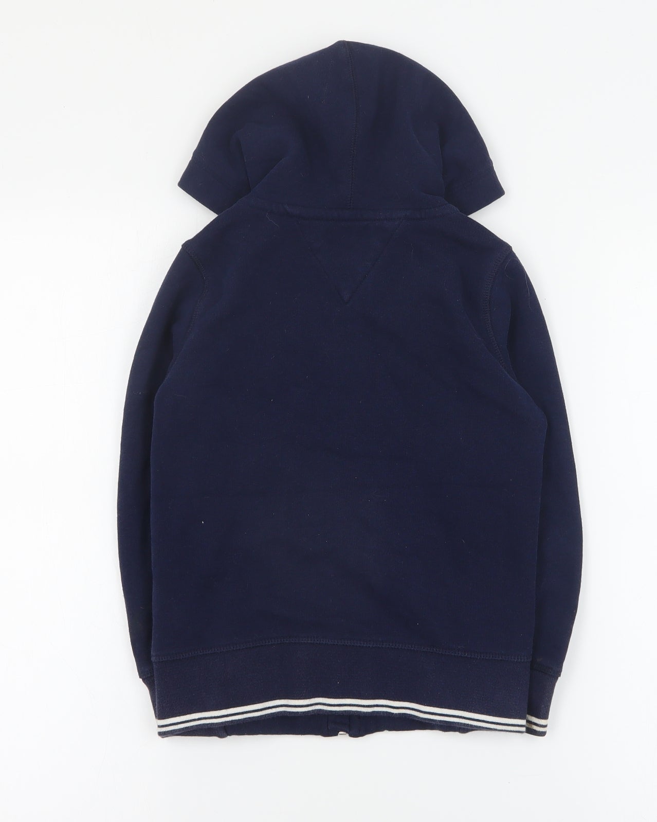 Tommy Hilfiger Boys Blue  Cotton Full Zip Hoodie Size 6 Years  Zip
