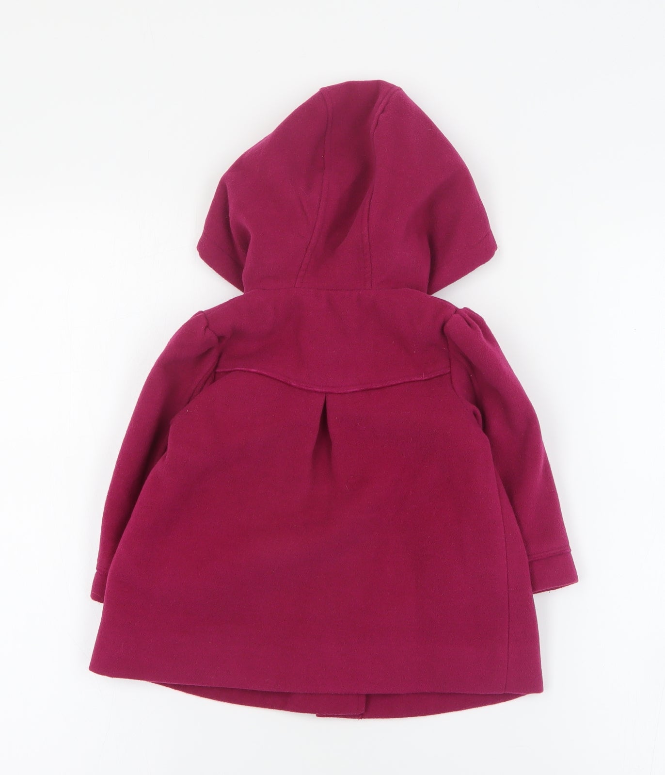 Matalan Baby Pink   Overcoat Coat Size 6-9 Months   Zip