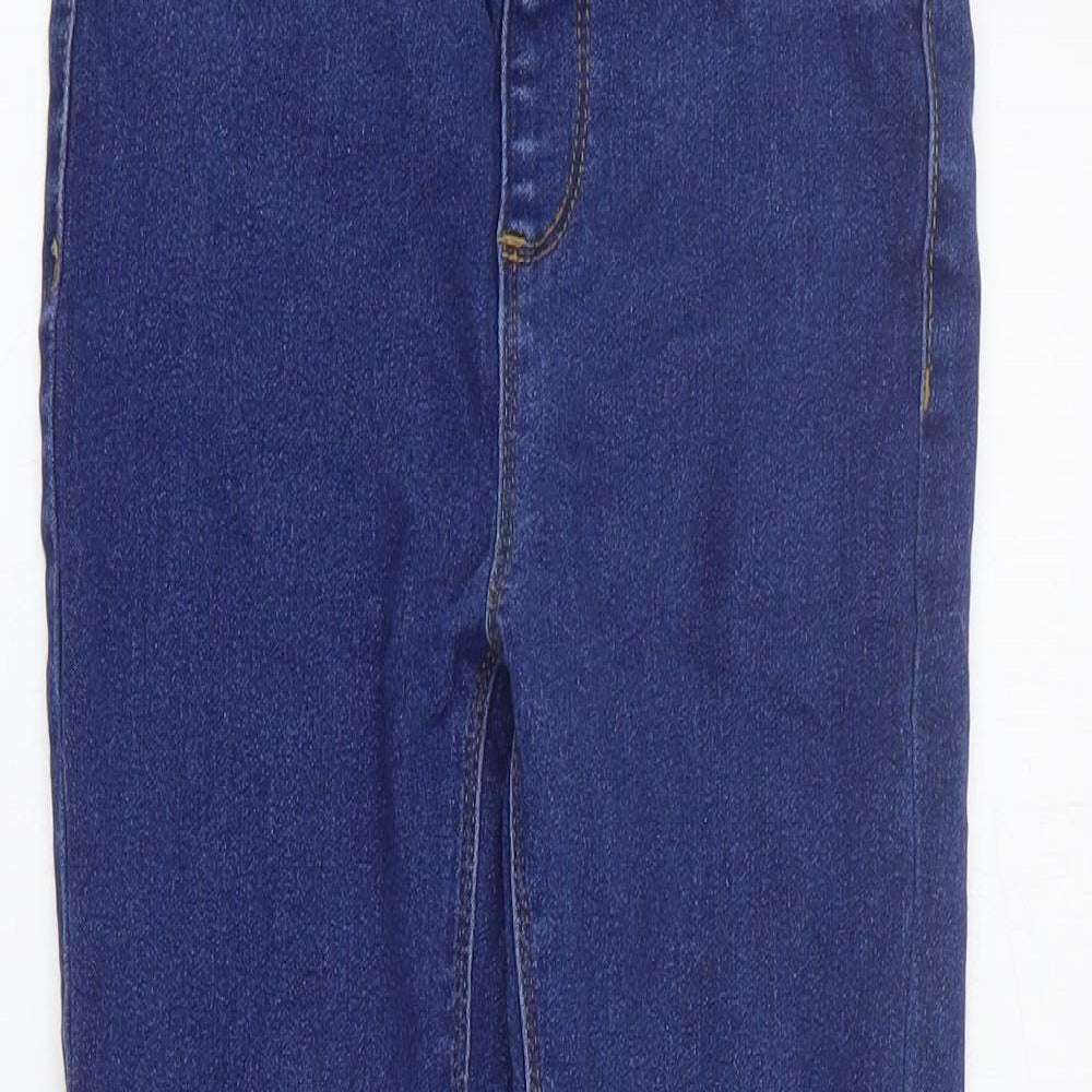 Primark Girls Blue  Cotton Jegging Jeans Size 9-10 Years  Regular Pullover