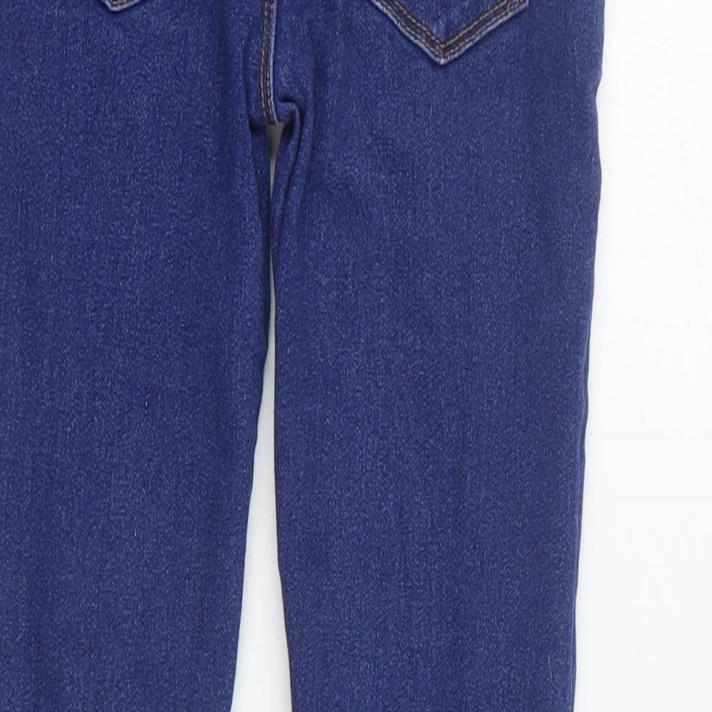 Primark Girls Blue  Cotton Jegging Jeans Size 9-10 Years  Regular Pullover