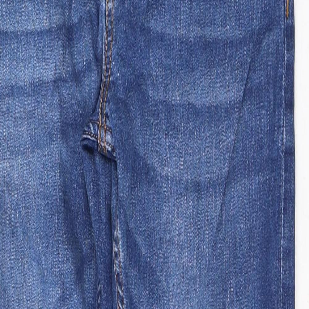 NEXT Boys Blue  Cotton Straight Jeans Size 11 Years  Regular Button