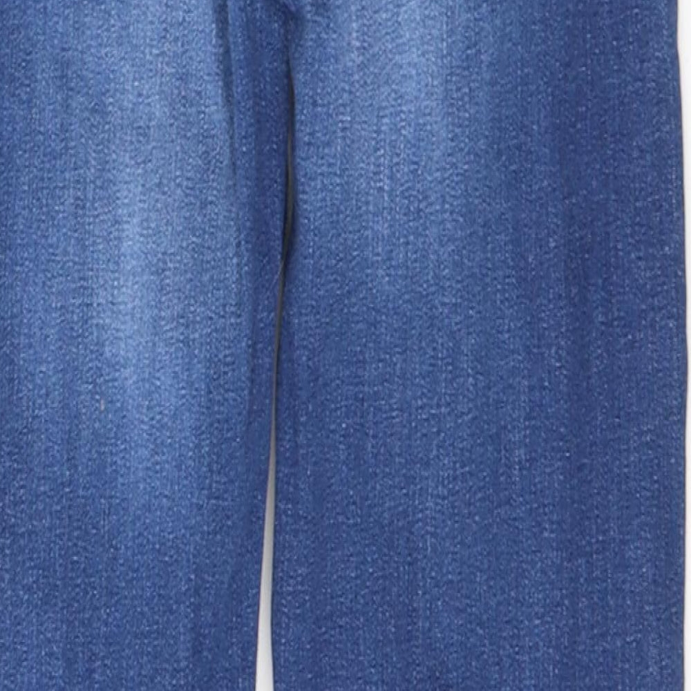 NEXT Boys Blue  Cotton Straight Jeans Size 11 Years  Regular Button
