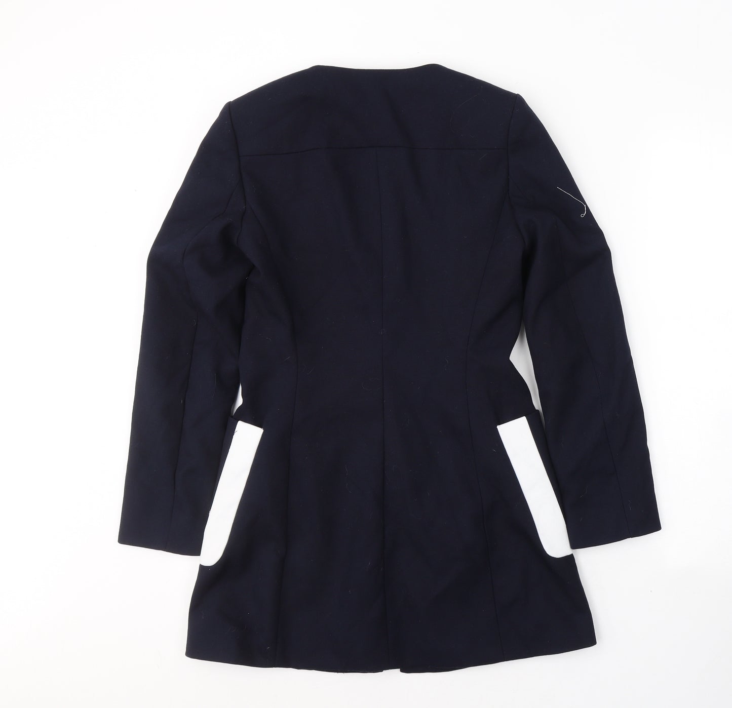 Zara Womens Blue   Jacket Blazer Size XS  Zip