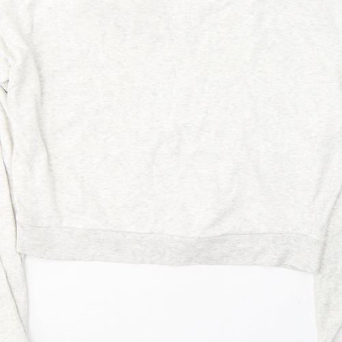 H&M Womens Grey  Cotton Pullover Sweatshirt Size S  Pullover