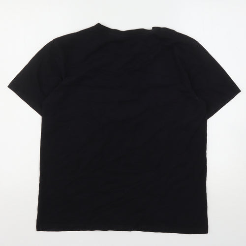 Cool Mens Black  Cotton  T-Shirt Size M Round Neck  - Family Guy