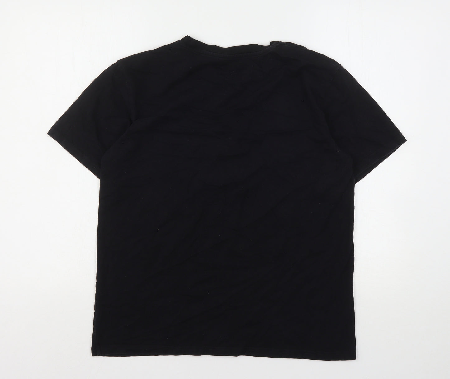 Cool Mens Black  Cotton  T-Shirt Size M Round Neck  - Family Guy