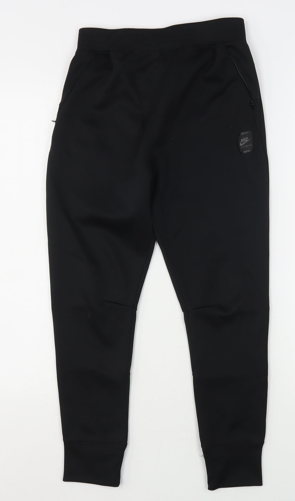 Nike Boys Black  Polyester Sweatpants Trousers Size 10-11 Years  Regular Drawstring