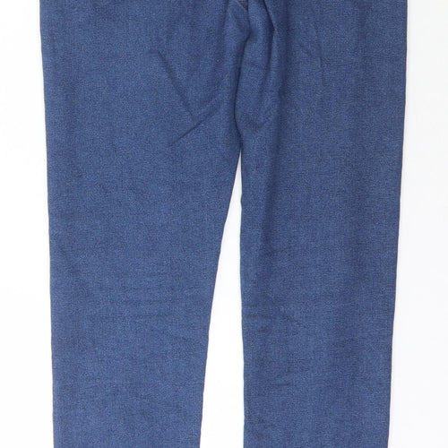 Denim & Co. Womens Blue  Cotton Jegging Jeans Size 12 L29 in Slim Buckle