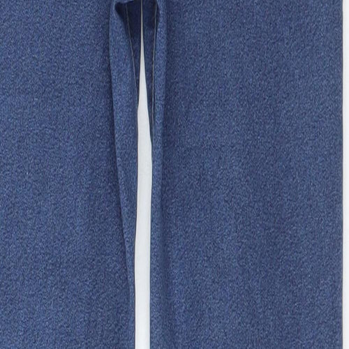 Denim & Co. Womens Blue  Cotton Jegging Jeans Size 12 L29 in Regular Button