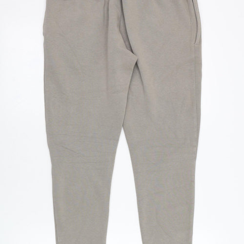 Northern Garms Mens Beige  Polyester Jogger Trousers Size S L26 in Regular