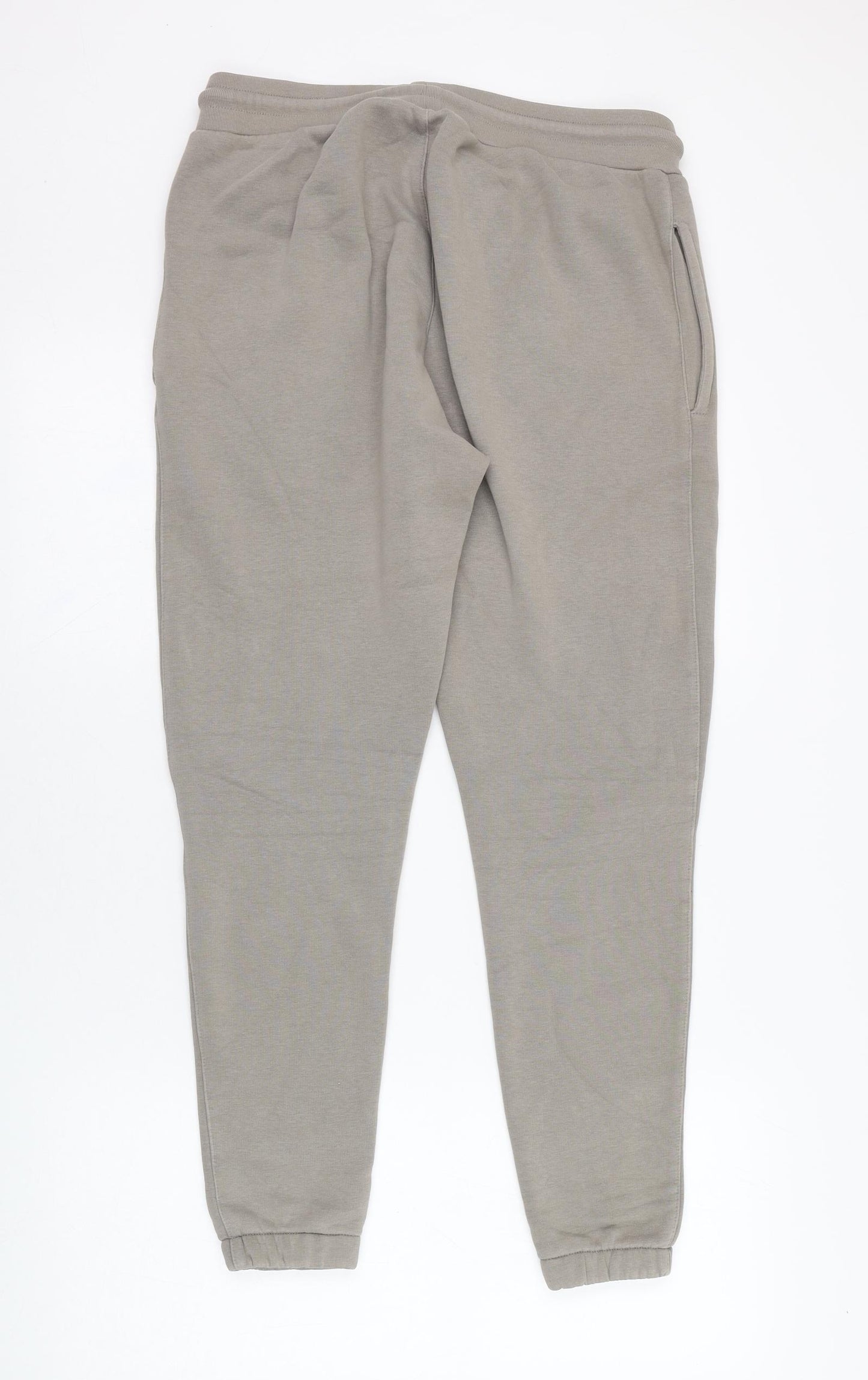 Northern Garms Mens Beige  Polyester Jogger Trousers Size S L26 in Regular
